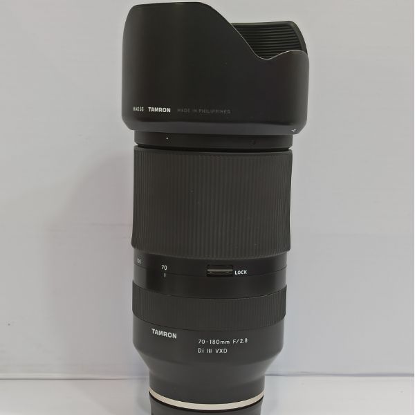 لنز دست دوم تامرون Tamron 70-180mm f/2.8 Di III VXD for Sony E (جعبه دارد)