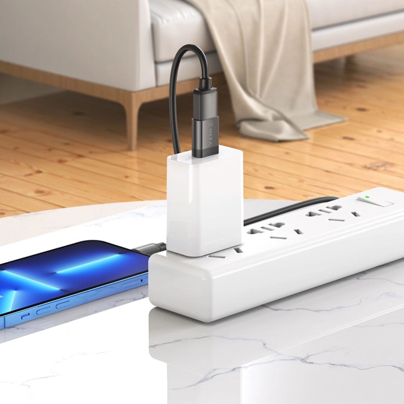 نمای کاربردی مبدل نکسا NEXA LA1 USB-C to USB OTG Adapter