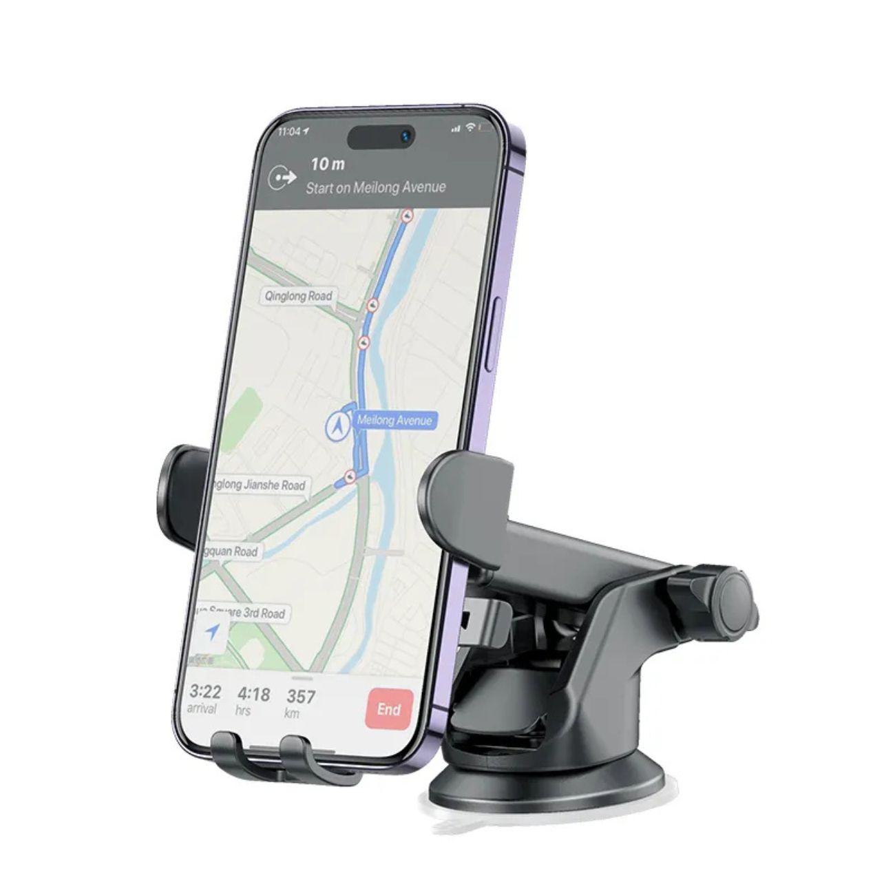 نمای سمت راست پایه نگهدارنده موبایل نکسا NEXA H22 In-Car Phone Holder