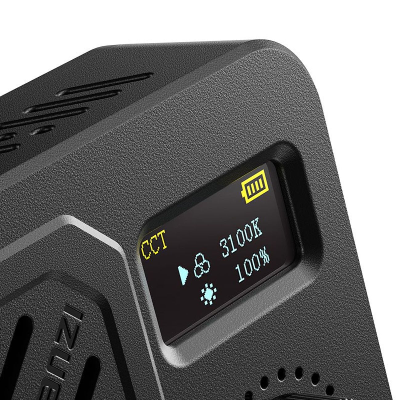 نمای نزدیک ویدیو لایت اولانزی Ulanzi LM-P40Bi 40W Bi-Color Pocket LED Video Light