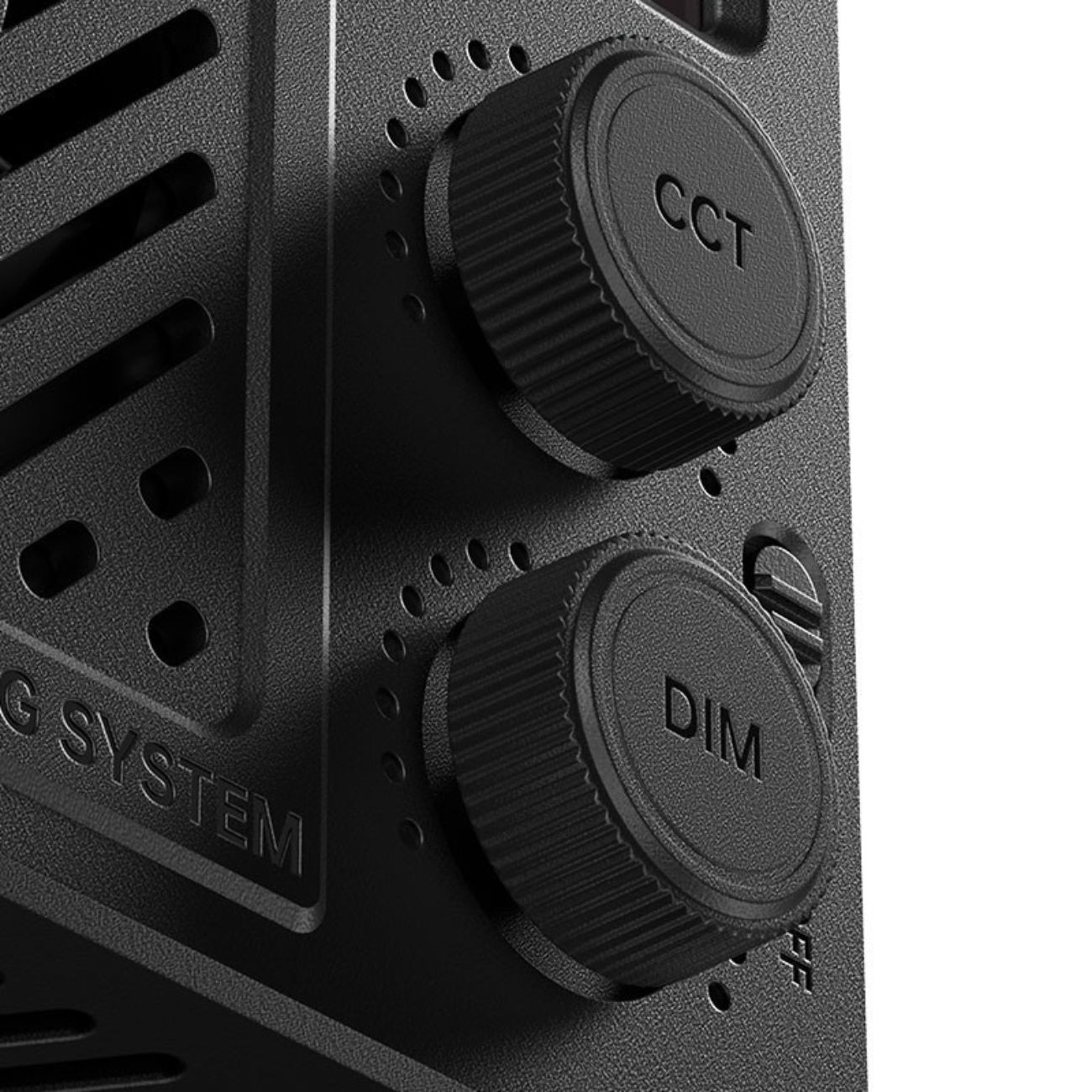 نمای نزدیک از ویدیو لایت اولانزی Ulanzi LM-P40Bi 40W Bi-Color Pocket LED Video Light