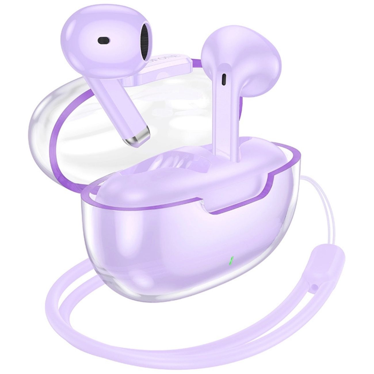 هندزفری بلوتوثی بروفون Borofone BW46 True Wireless Bluetooth handsfree Purple