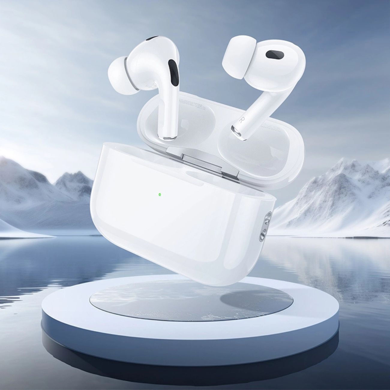 نمای جانبی هندزفری بروفون Borofone BW82 True Wireless Stereo handsfree