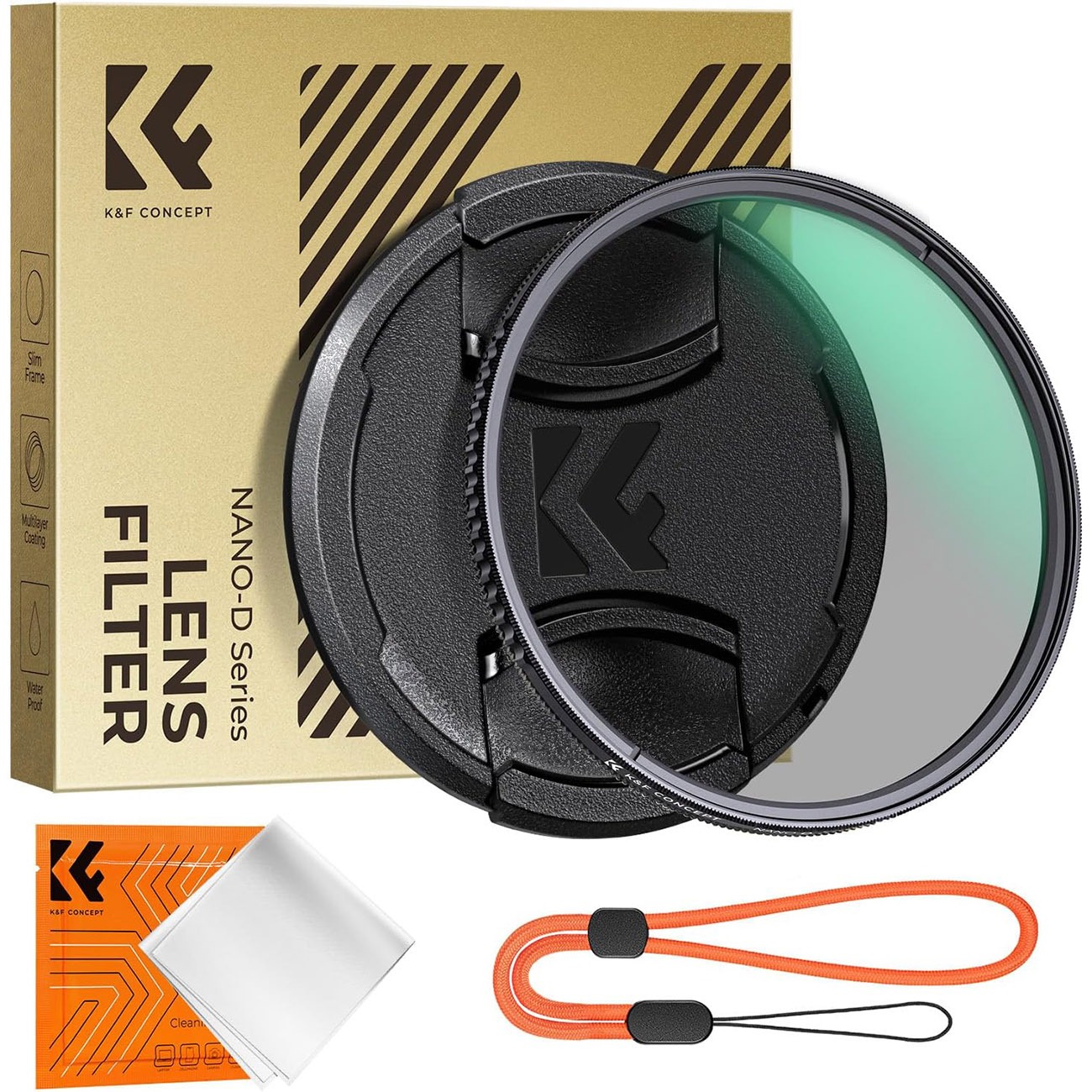 فیلتر لنز کی اند اف K&F CONCEPT 77mm Circular Polarizer Lens Filter