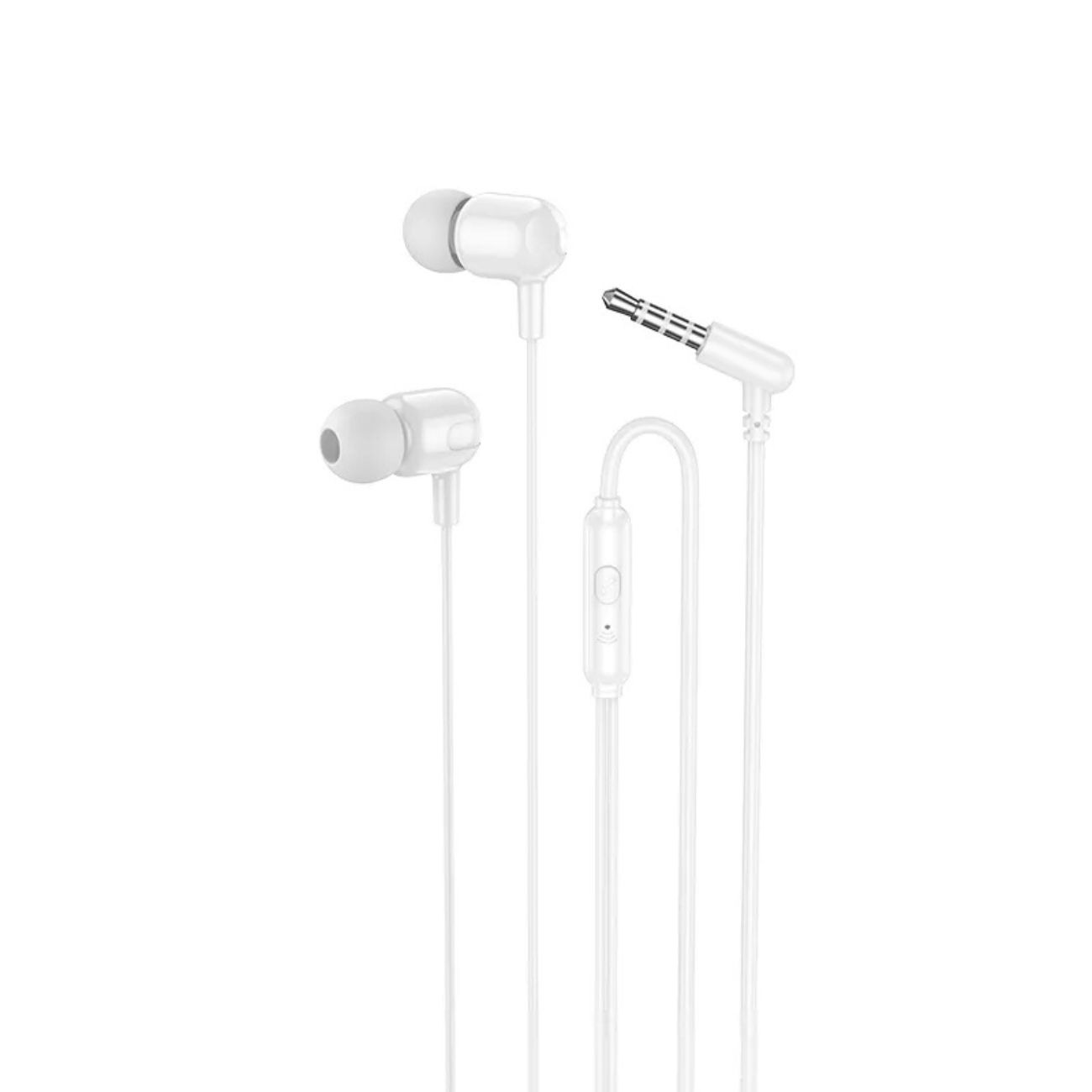 هندزفری سیمی بروفون Borofone BM84 3.5mm Jack Wired Handsfree White