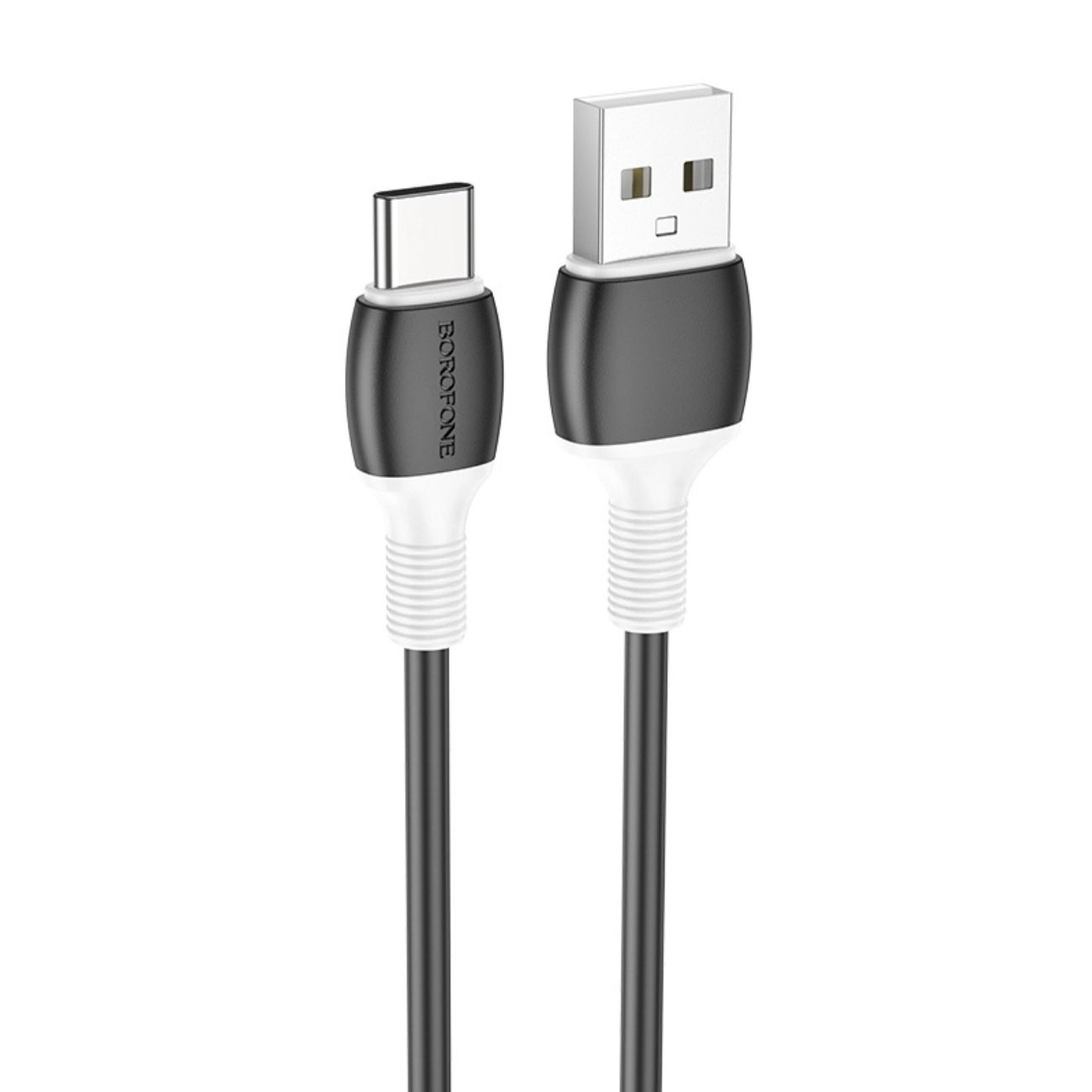 کابل شارژ بروفون Borofone BX84 USB-A to USB-C 1m Charging Data Cable Black