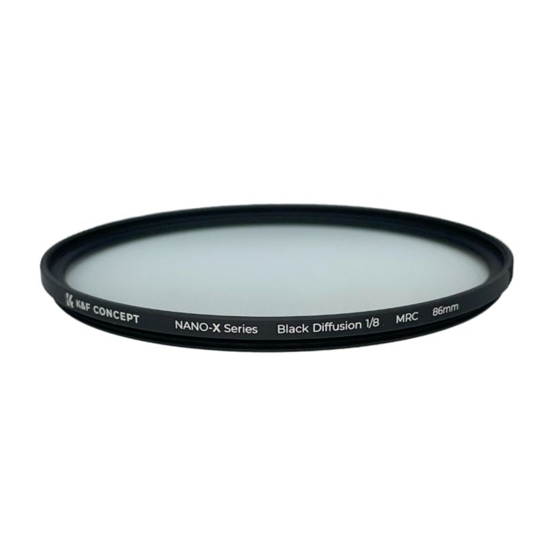 فیلتر لنز کی اند اف K&F Black DIFFUSION 1/8 MRC Nano x 86mm filter lens