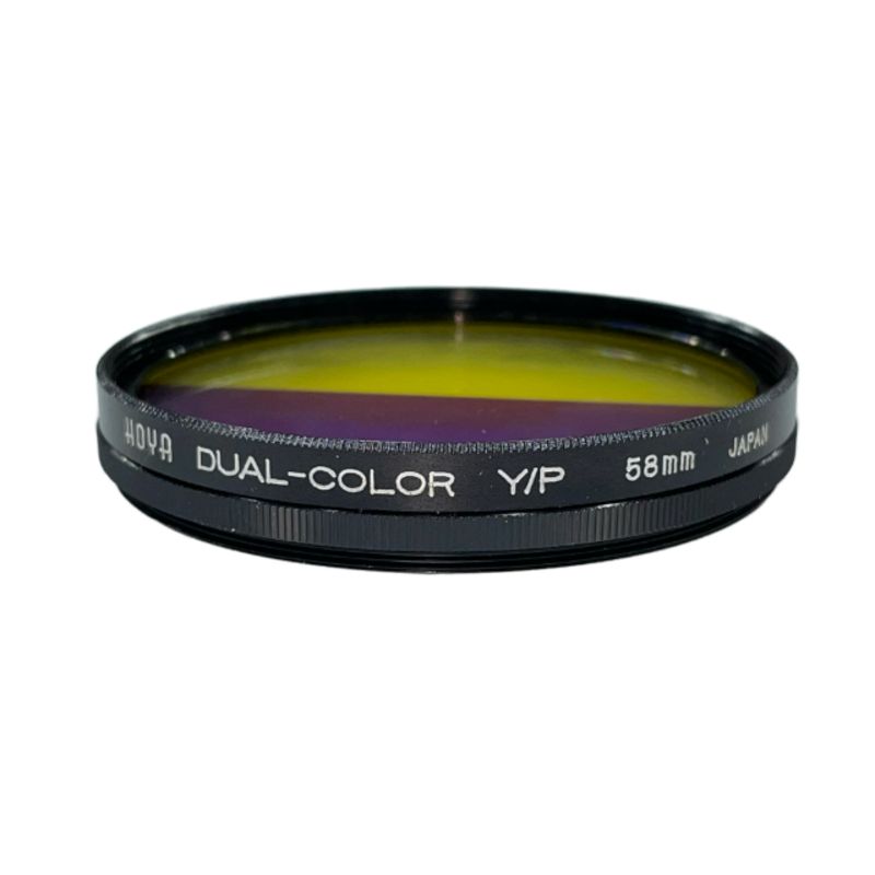 فیلتر لنز هویا Hoya DUAL COLOR Purple /Yellow 58mm filter