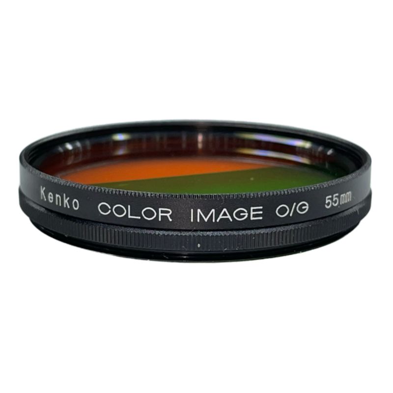 فیلتر لنز کنکو  Kenko DUAL COLOR Orang/Green 55mm filter