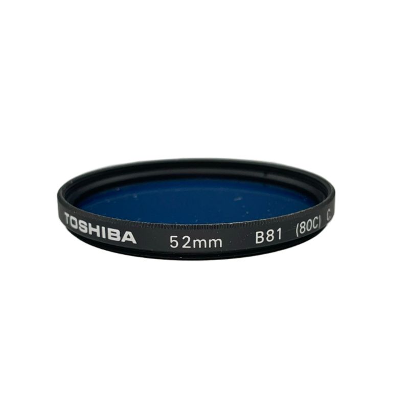 فیلتر لنز توشیبا Toshiba BLUE 80C 52mm filter lens