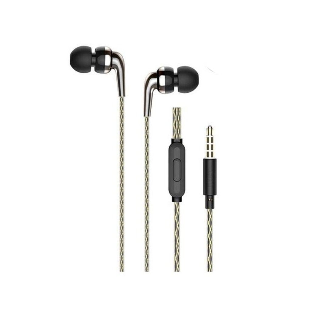 هندزفری سیمی هوکو Hoco M71 Inspiring AUX Wired Handsfree Black