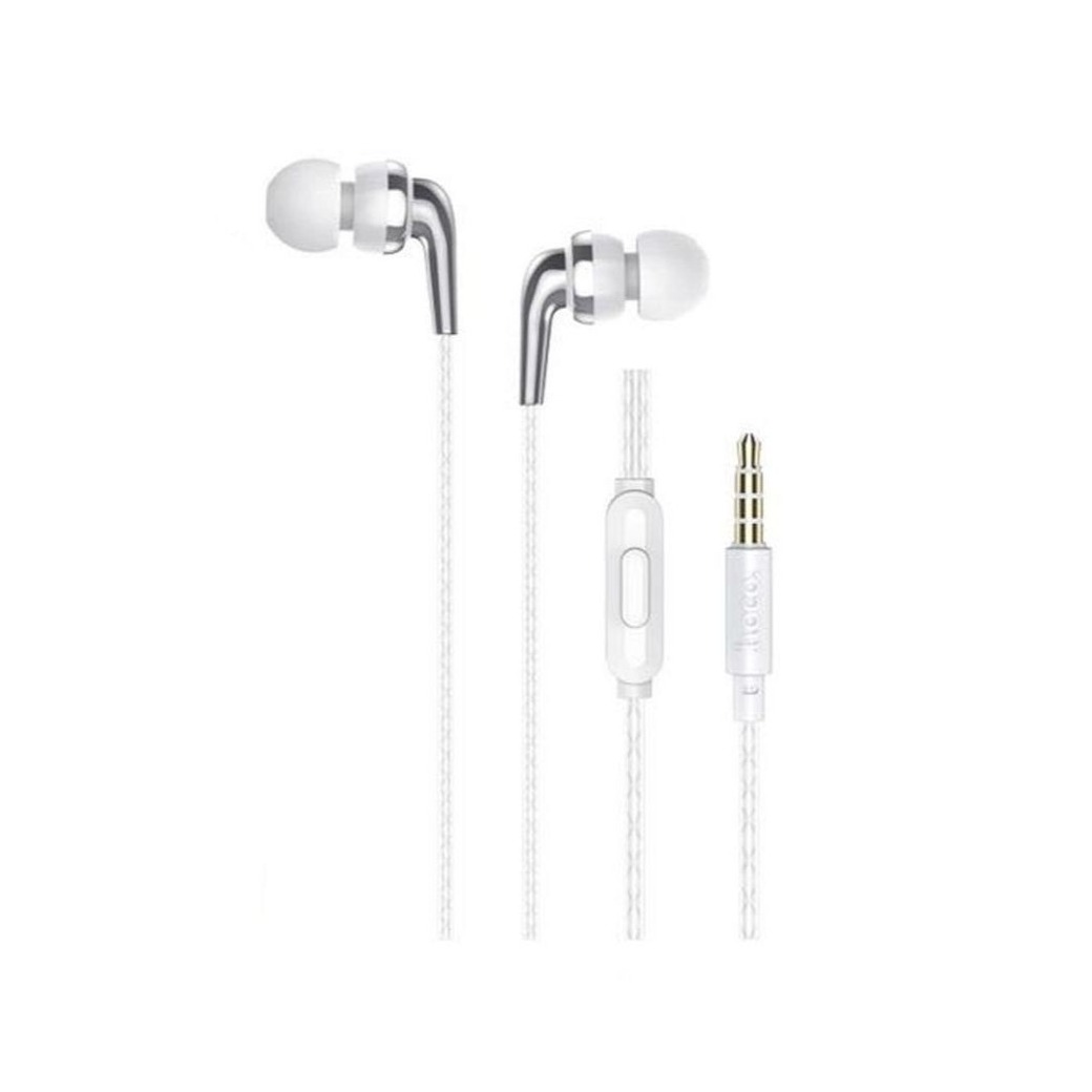 هندزفری سیمی هوکو Hoco M71 Inspiring AUX Wired Handsfree white
