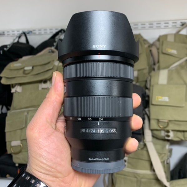 لنز دست دوم سونی Sony FE 24-105mm f/4 G OSS Lens (جعبه دارد)