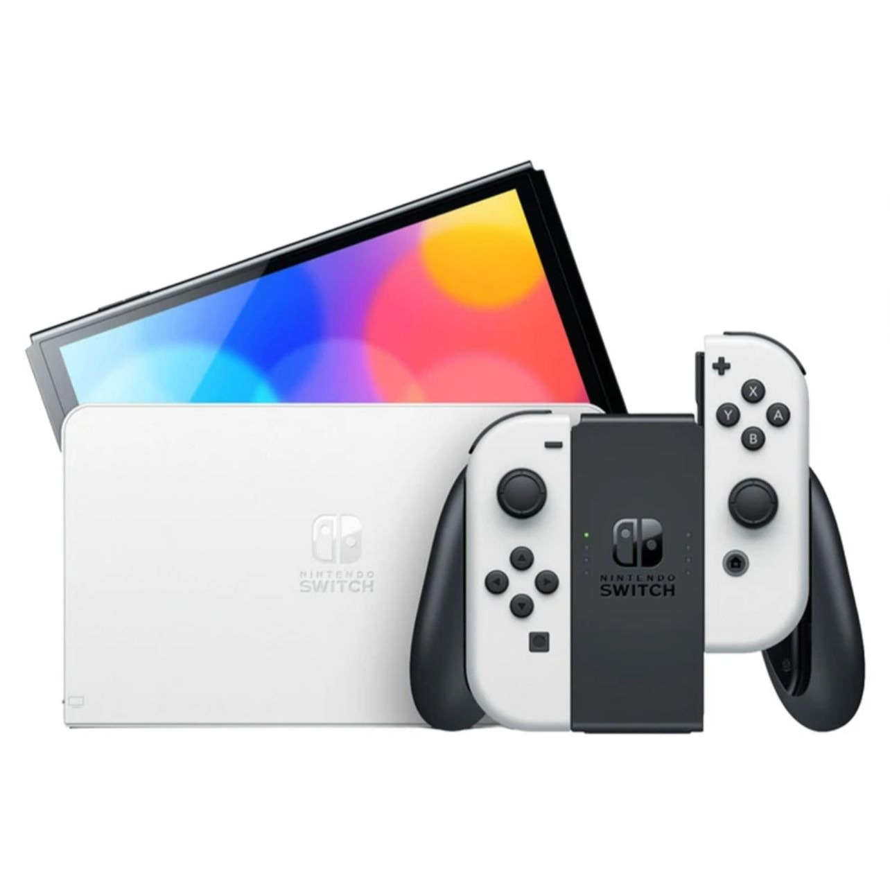 کنسول بازی نینتدو سوییچ Nintendo Switch Oled Model White Set