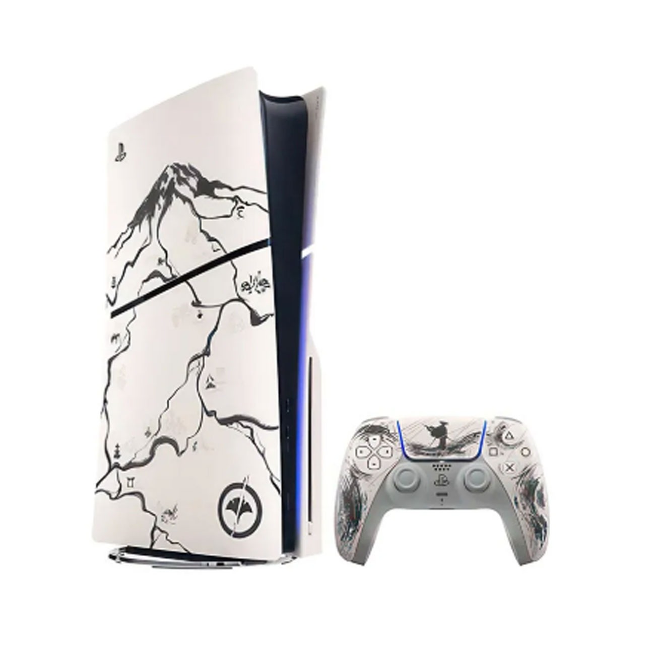 کنسول بازی ۵ اسلیم سونی Sony 5 Slim Standard Ghost Of Yotei Black Limited Edition Bundle PlayStation