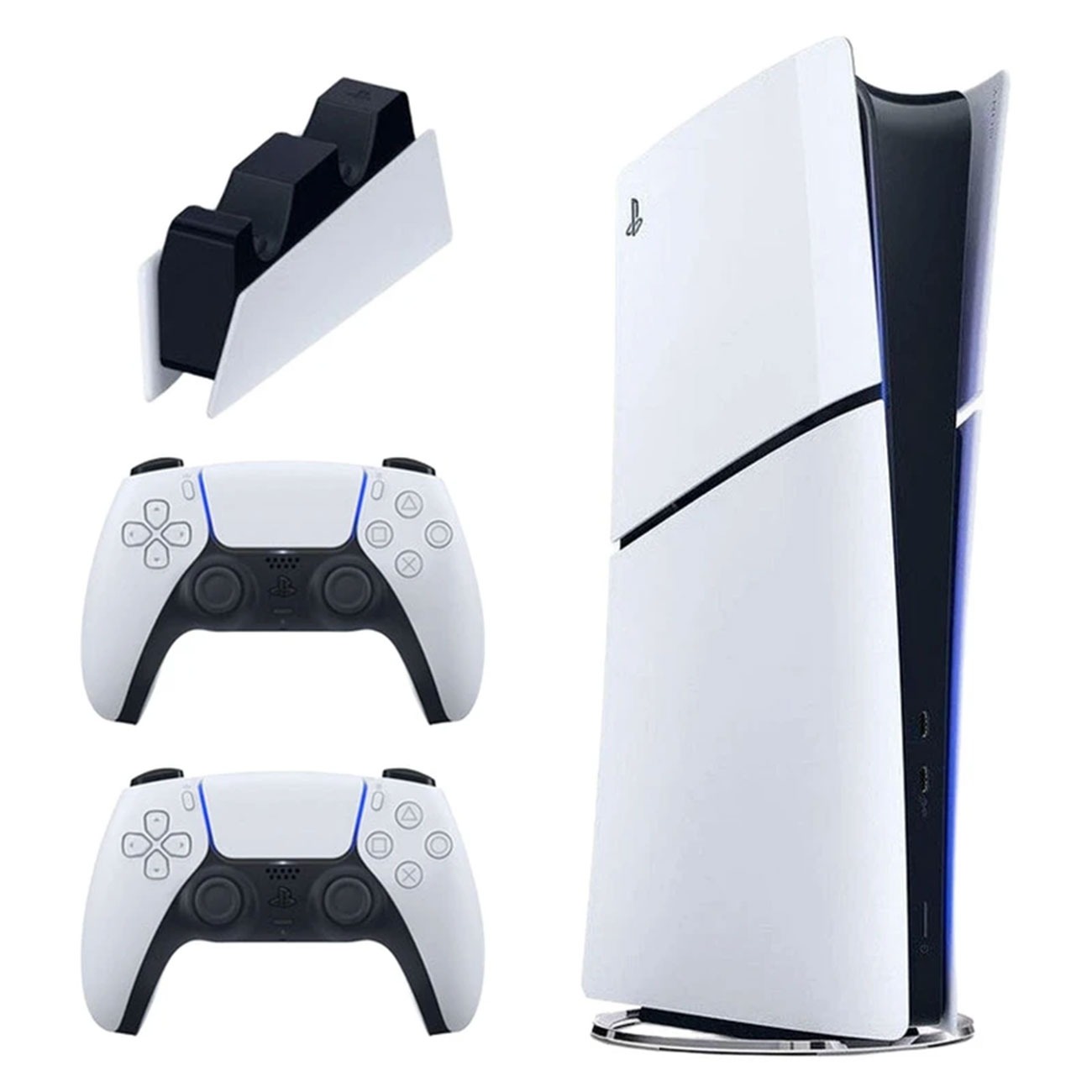کنسول بازی 5 پرو سونی Sony PS5 Pro Console Bundle with White Controller and Charging Station