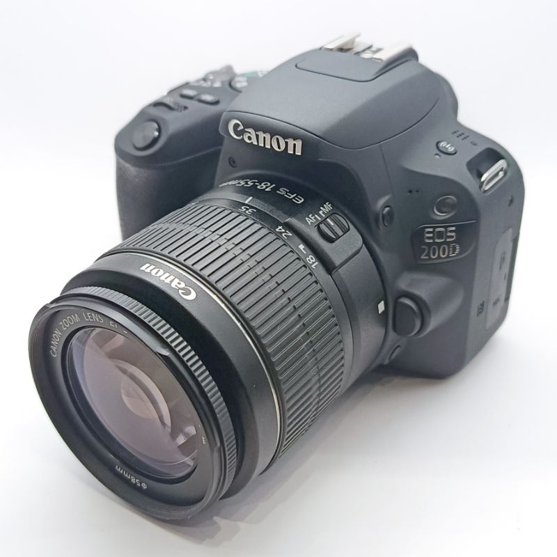 دوربین دست دوم Canon EOS 200D Kit 18-55mm f/3.5-5.6 III (فقط 2800 شات)