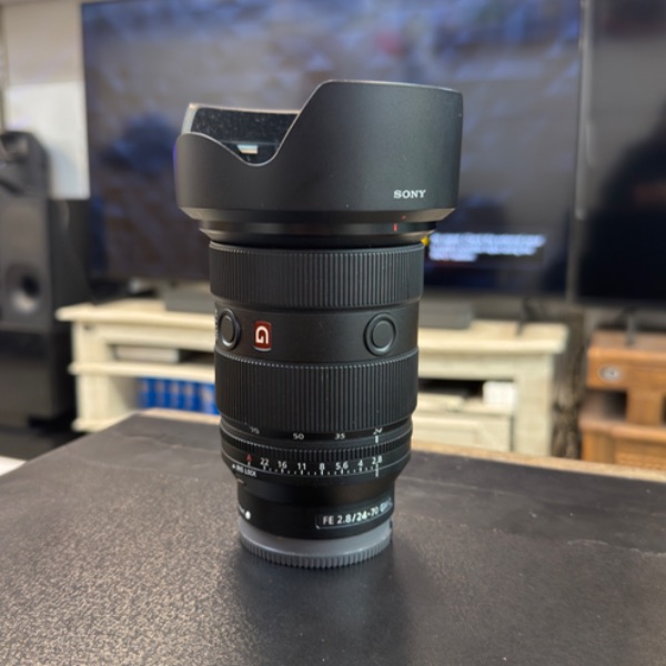 لنز دست دوم 24 70 gm ii sony (جعبه دارد)