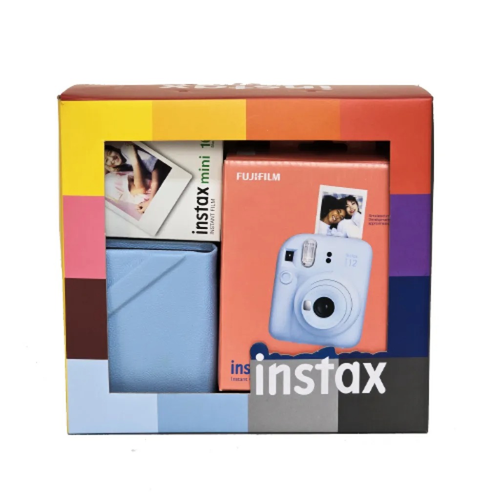 پک کمبو5 تیکه دوربین چاپ فوری Instax Mini 12 Instant Camera 5-Piece Combo Pack