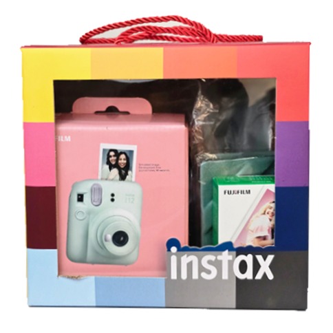 پک کمبو5 تیکه دوربین چاپ فوری Instax Mini 12 Camera 5-Piece Combo Pack green