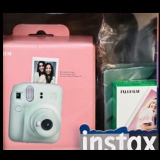 پک کمبو5 تیکه دوربین چاپ فوری Instax Mini 12 Camera 5-Piece Combo Pack green