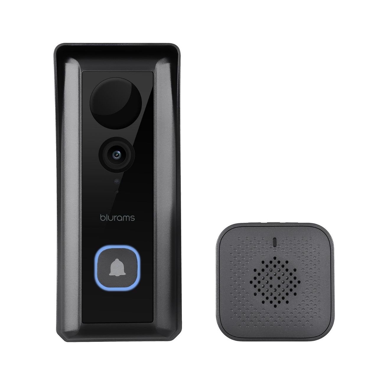 زنگ ویدیویی هوشمند بی‌سیم بلورمز Blurams 3MP D10C Wire‑Free Video Doorbell