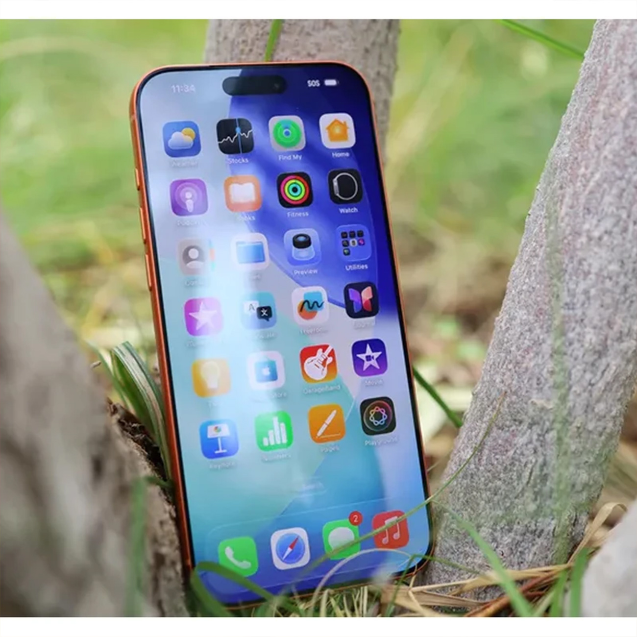 عکس از جلو گوشی موبایل آیفون Apple Iphone 17 Pro Max 256GB ZAA Orange