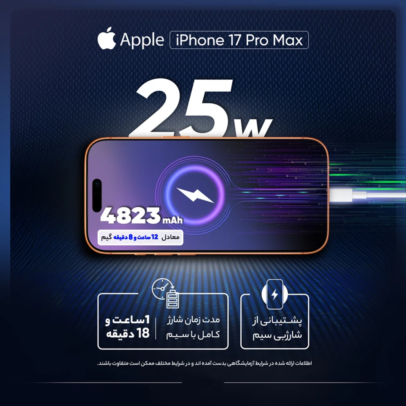 عکس از اطلاعات گوشی موبایل آیفون Apple Iphone 17 Pro Max 512GB ZAA Orange