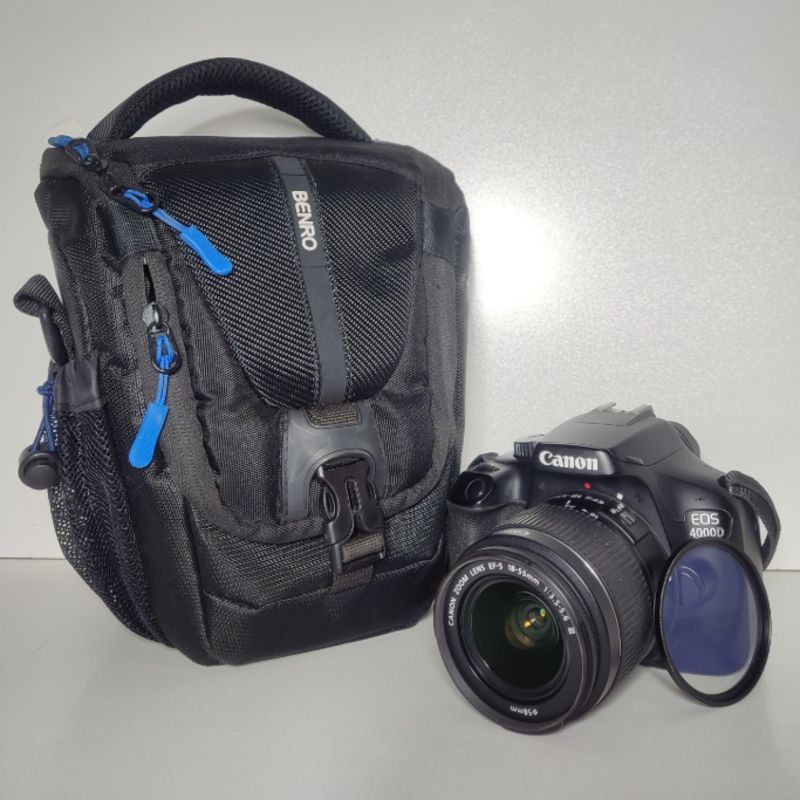 دوربین دست دوم Canon EOS 4000D Kit EF-S 18-55mm III (41000 شات)