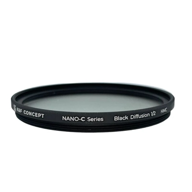 فیلتر لنز کی اند اف K&F BLACK DIFFUSION1/2 NANO-C 49MM Filter