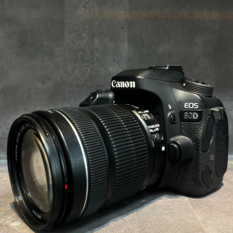 دوربین دست دوم 80D EF-S 18-55 IS STM (14000 شات)