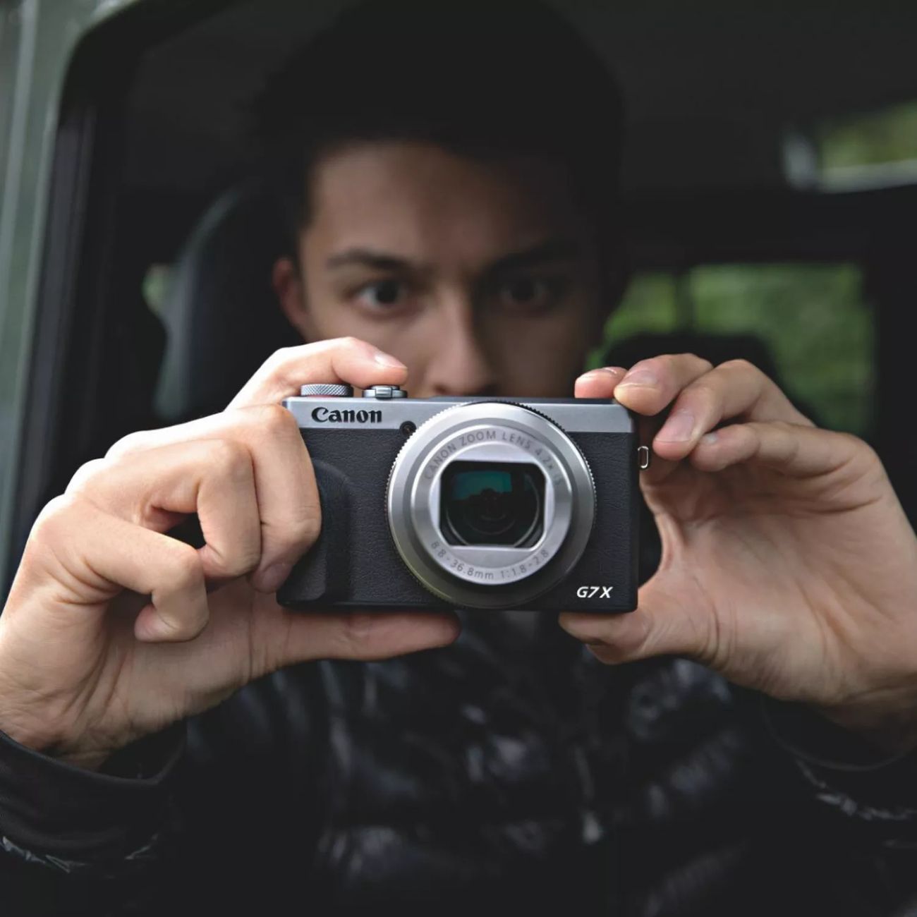 نمای کاربردی از دوربین کامپکت کانن Canon PowerShot G7 X Mark III Compact Camera Silver