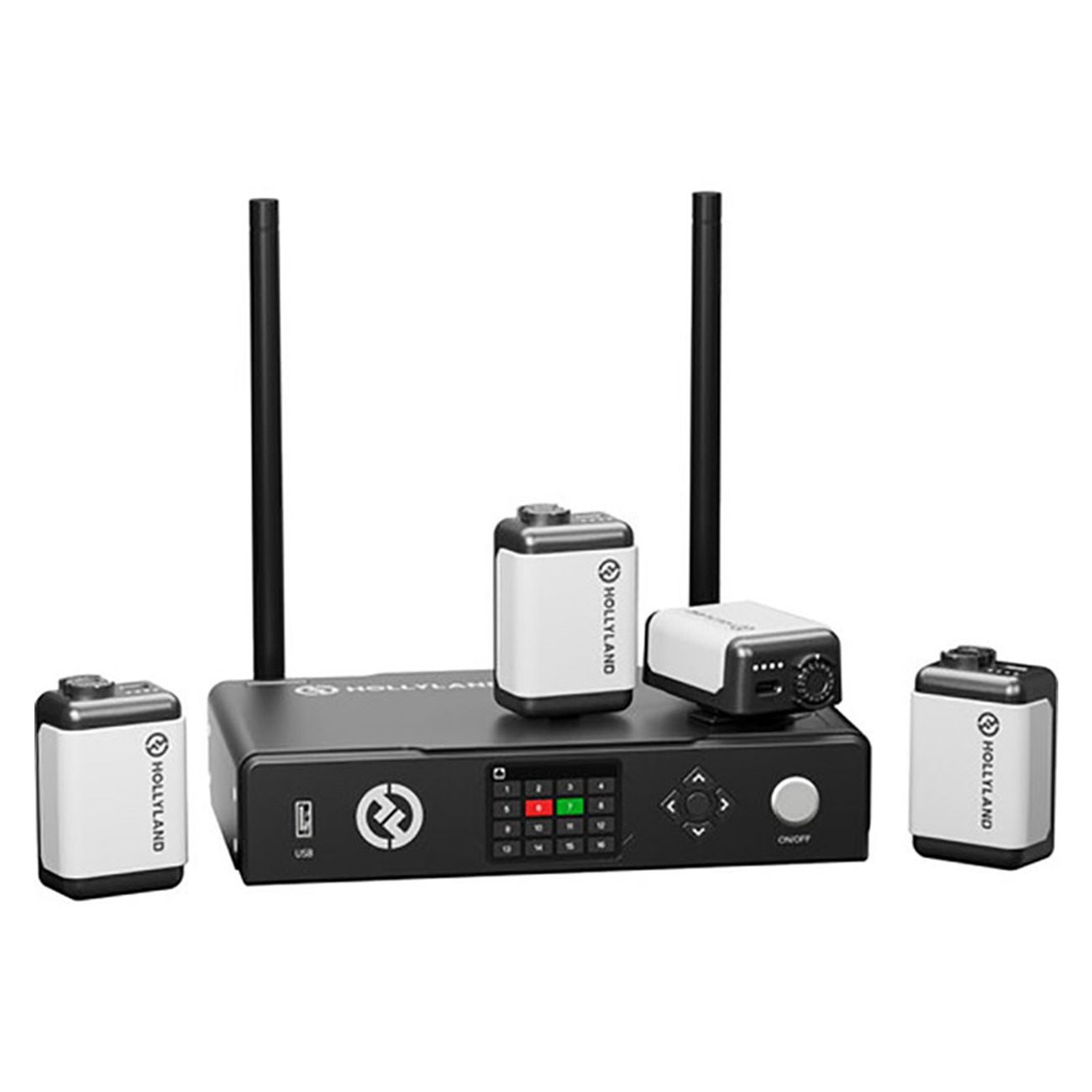 سیستم چراغ تالی بی‌سیم هالی‌لند Hollyland 4 digit Wireless Tally Light System