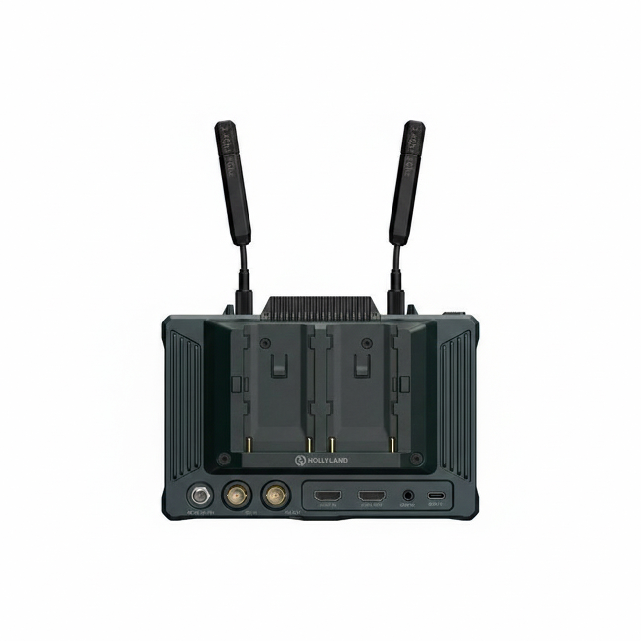 عکس از پشت مانیتور دوربین و انتقال تصویر هالی لند Hollyland Pyro 7 Wireless Transceiver Monitor