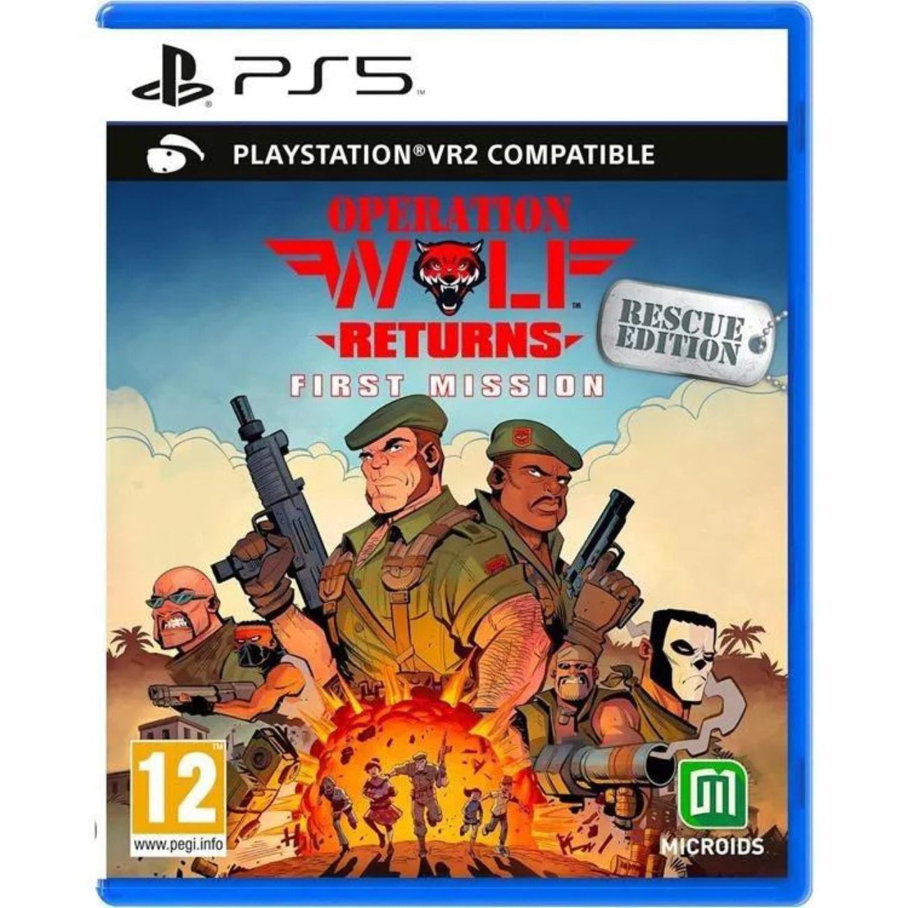 بازی پلی استیشن5 Operation Wolf Returns First Mission Rescue Edition PSVR2 for PS5 Game