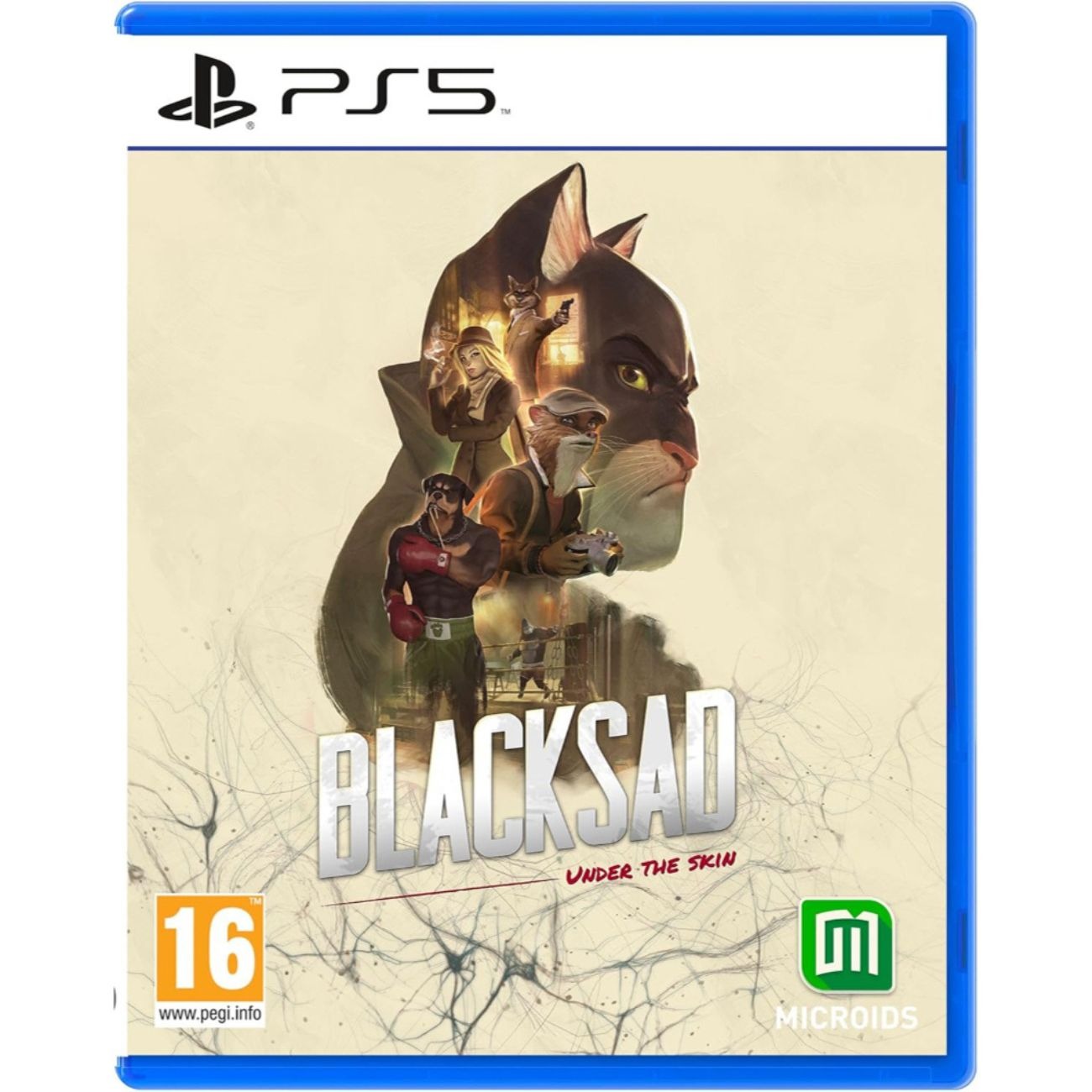 بازی پلی استیشن5 Blacksad Under the Skin PS5 Adventure Game