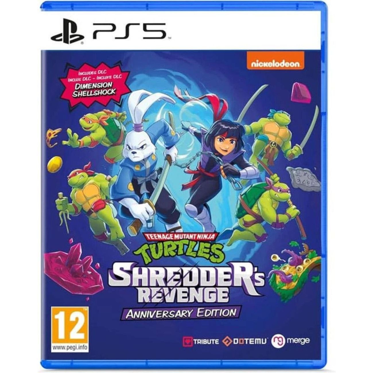 بازی پلی استیشن5 Teenage Mutant Ninja Turtles Shredders Revenge Anniversary Edition Ps5 Game
