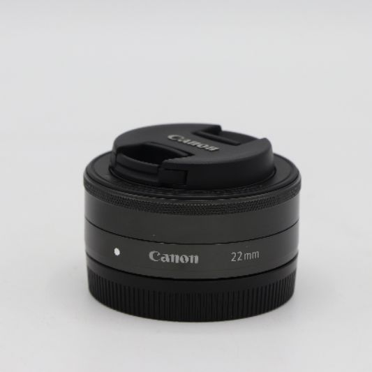 لنز دست دوم کانن CANON EF-M 22mm f/2 STM (جعبه ندارد)