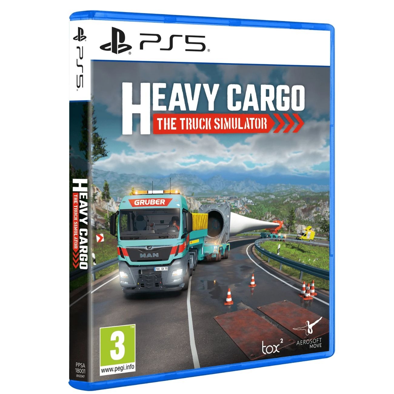 بازی پلی استیشن5 Heavy Cargo The Truck Simulator PS5 Game