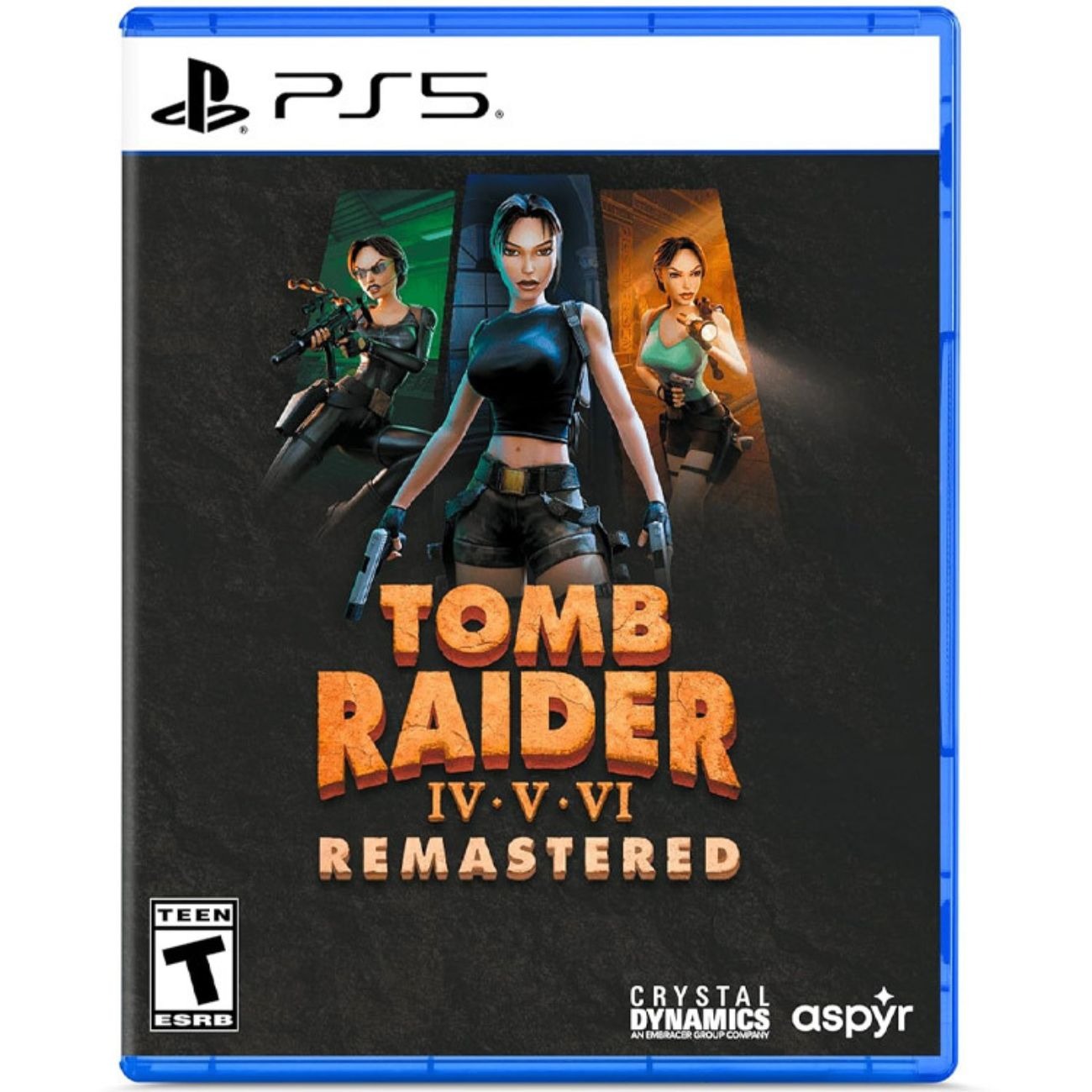 بازی پلی استیشن5 Tomb Raider IV‑VI Remastered PS5 Action‑Adventure Game