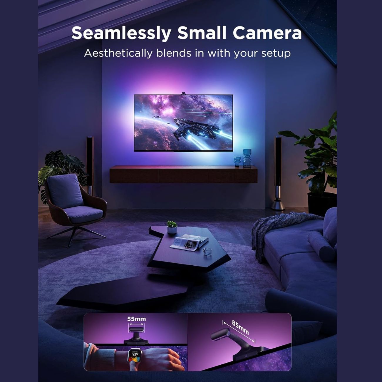 نمونه عکس ریسه هوشمند  Govee TV Backlight 3 Pro H66A0 For 55-65 inch TVs