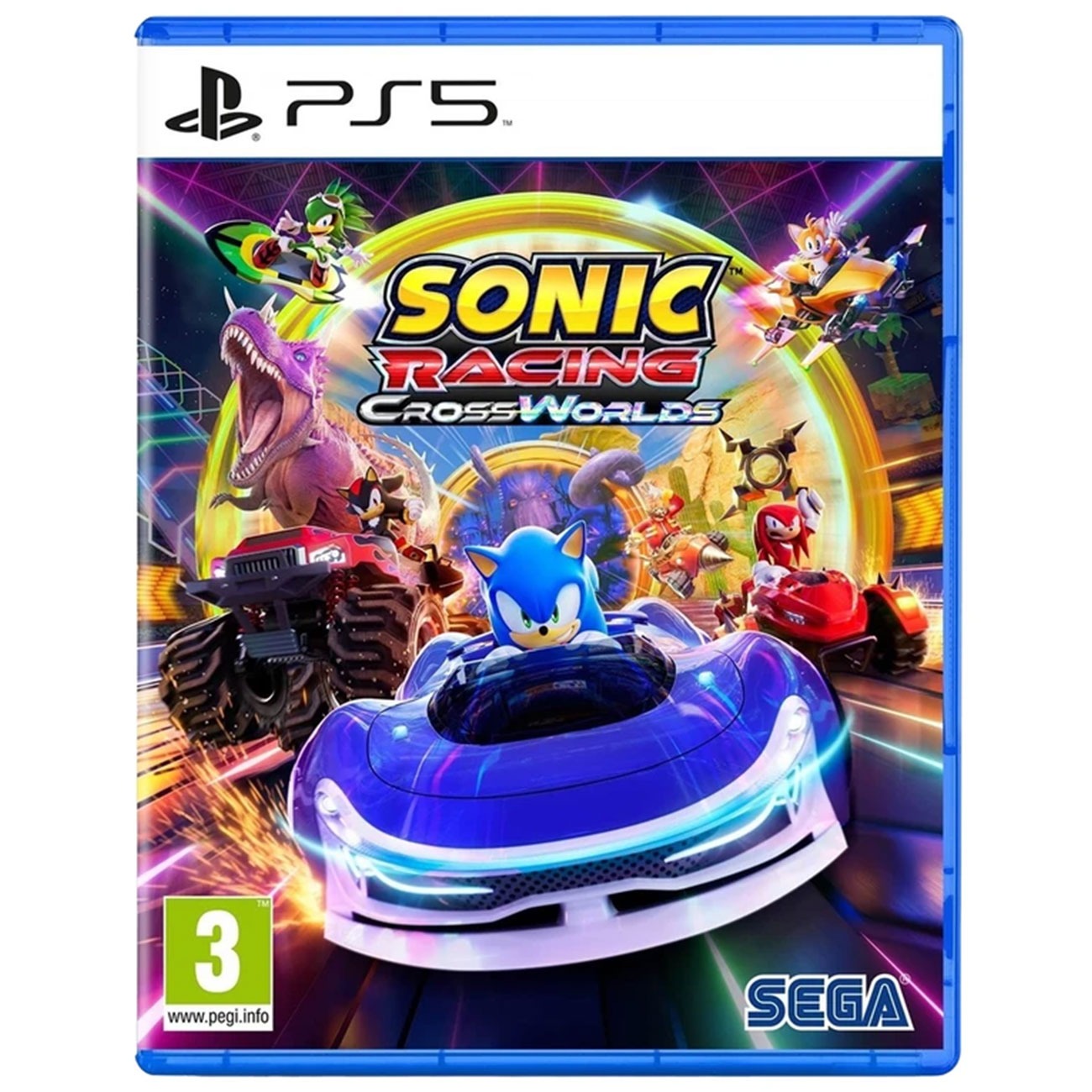 بازی پلی استیشن5 Sonic Racing CrossWorlds Kart Racing PS5 Game