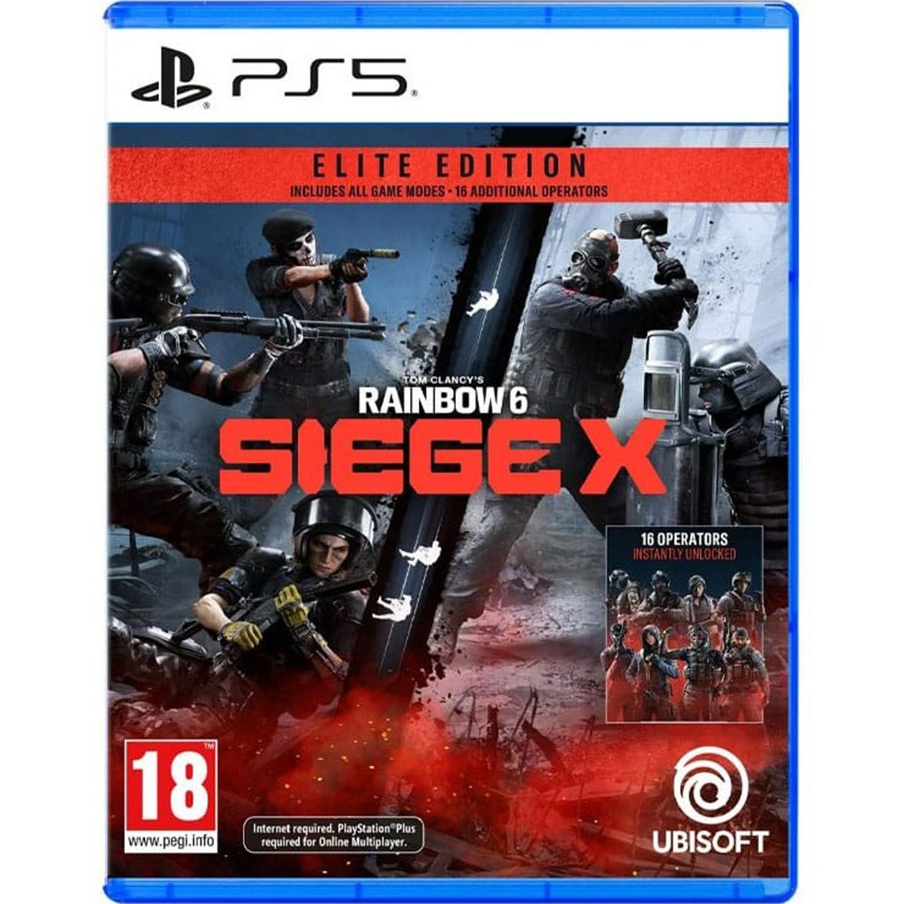 بازی پلی استیشن5 Tom Clancy’s Rainbow Six Siege X Elite Edition PS5 Game