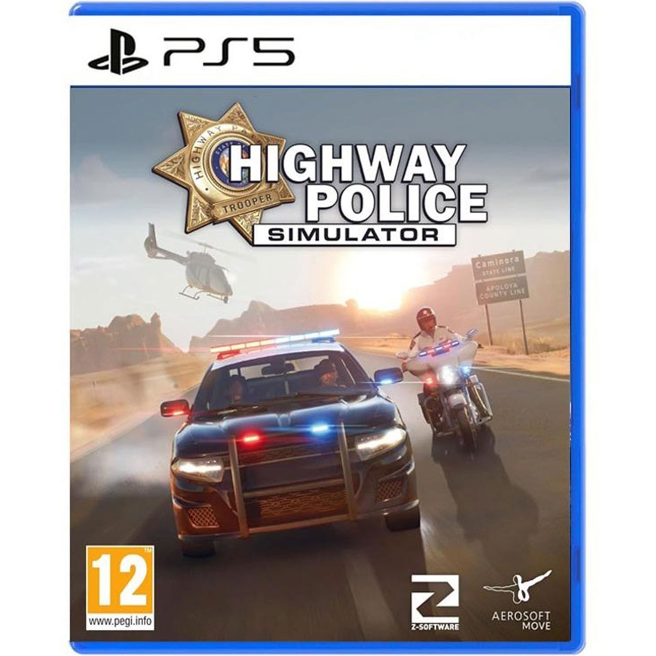 بازی پلی استیشن5 Highway Police Simulator PS5 Game