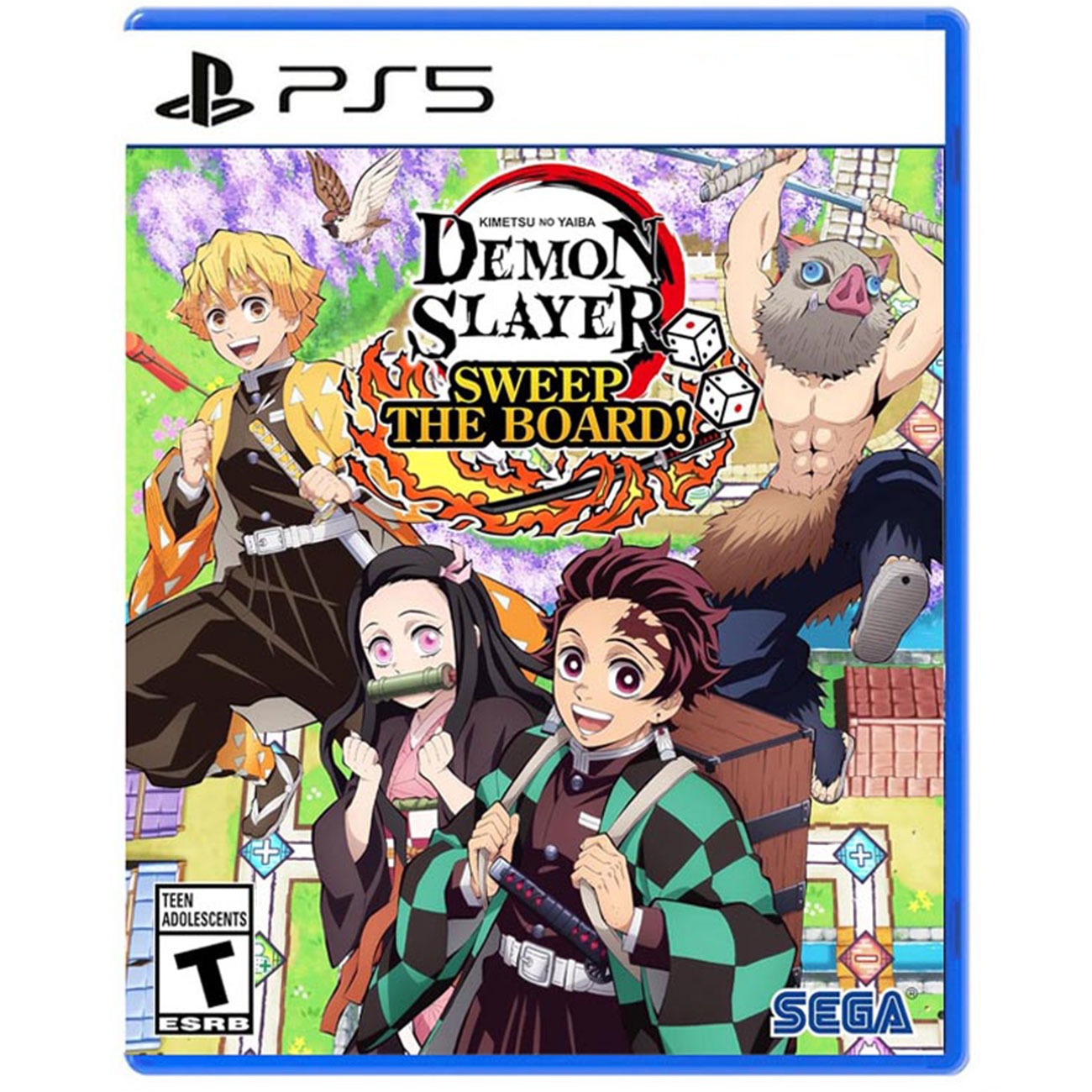 بازی پلی استیشن5 Demon Slayer Kimetsu no Yaiba Sweep The Board PS5 Game
