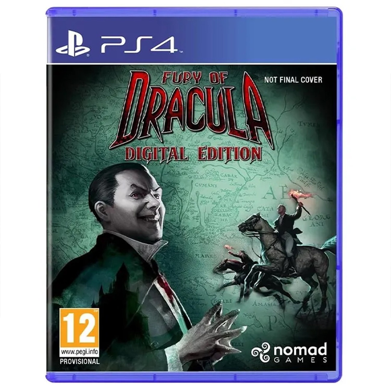 بازی پلی استیشن Fury of Dracula Digital Edition Game Disc for PS4