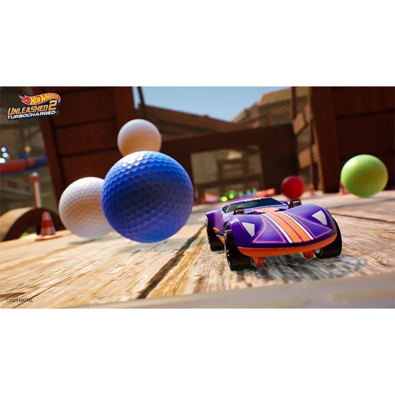 تصویری از داخل محیط بازی پلی استیشن Hot Wheels Unleashed 2 Turbocharged Day One Edition Game Disc Fo