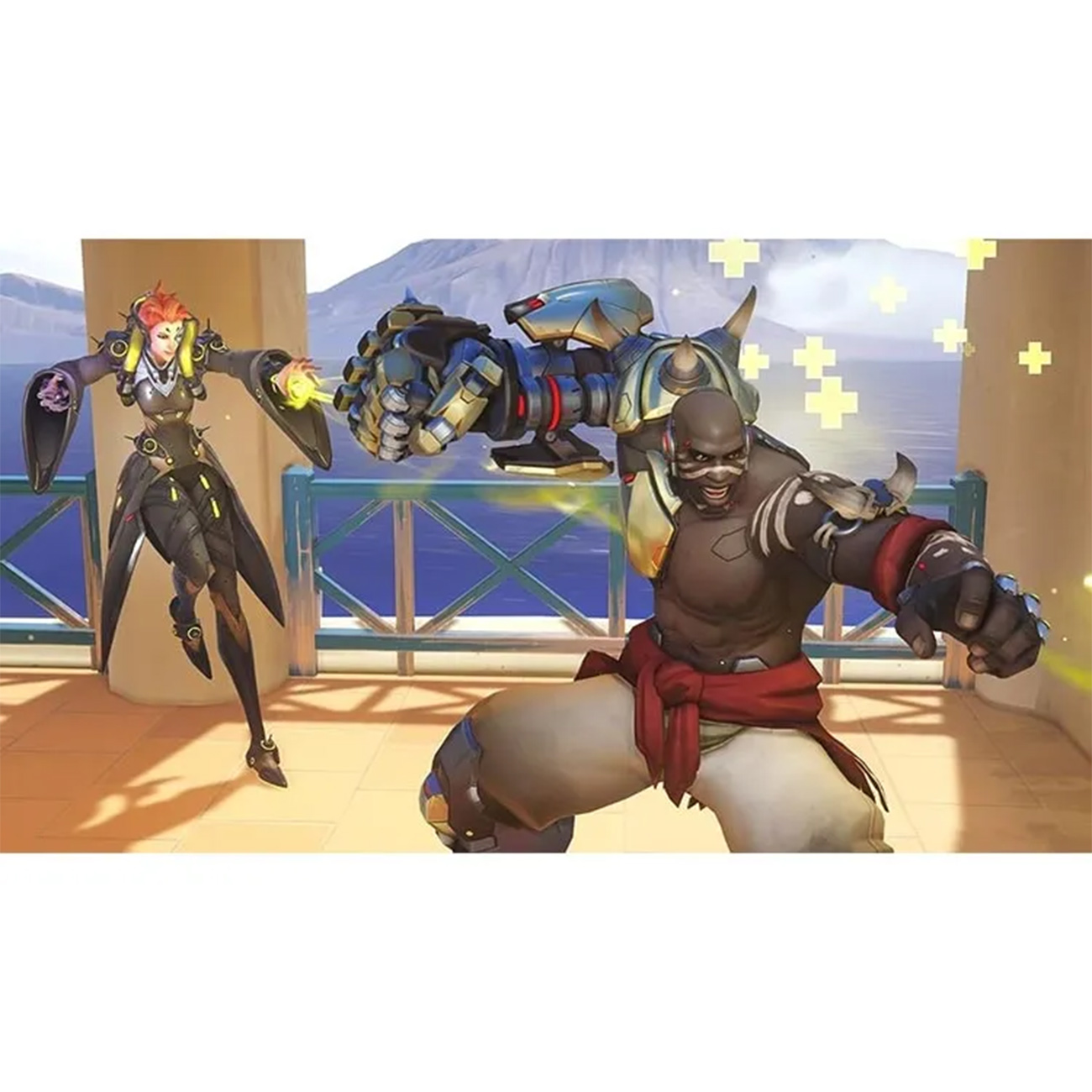 تصویری از داخل محیط بازی پلی استیشن Overwatch Legendary Edition Game Disc For PS4