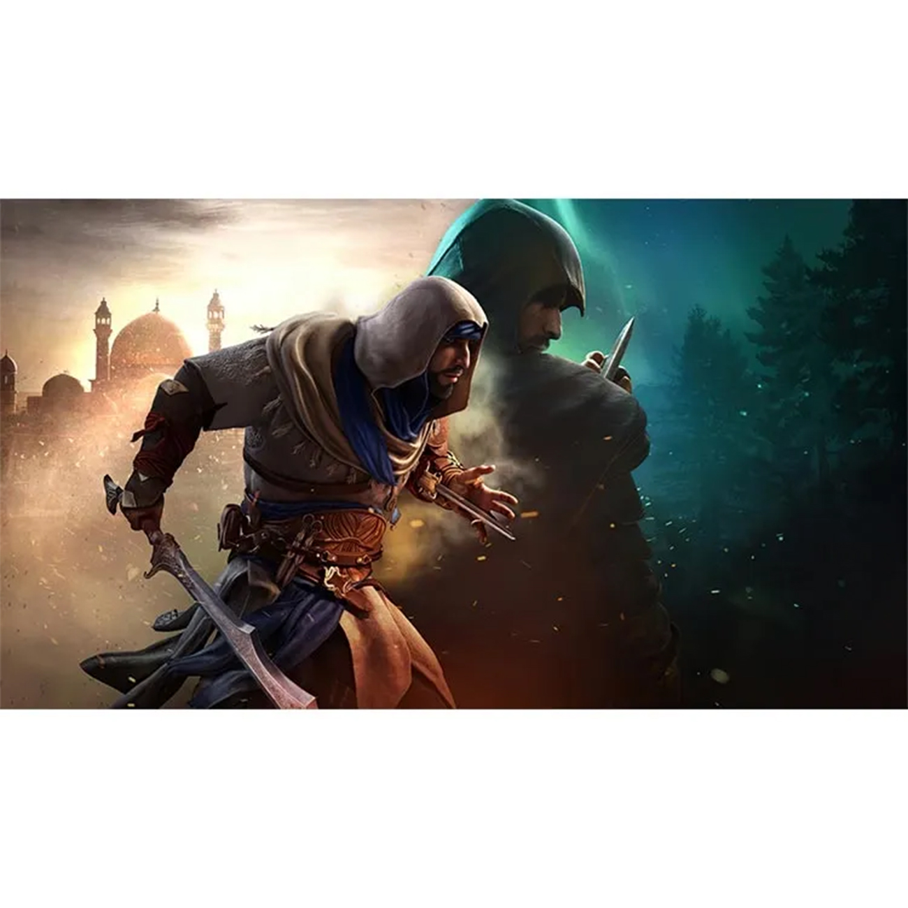 تصویری از داخل محیط بازی پلی استیشن Assassins Creed Mirage Game Disc For PS4