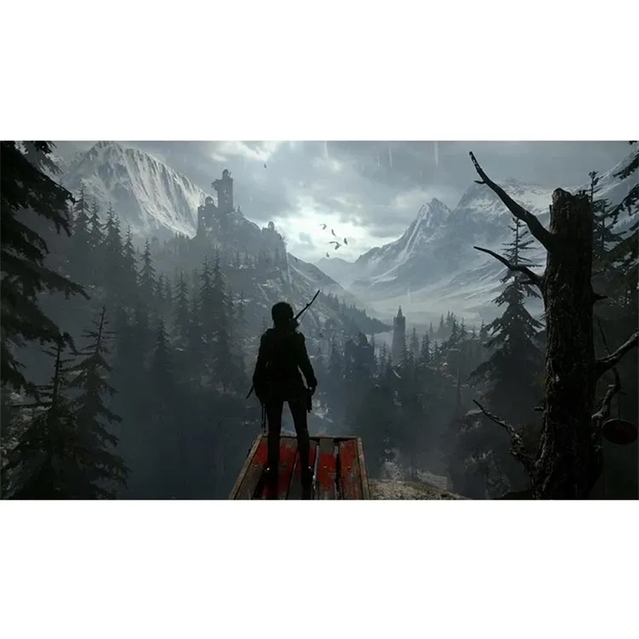 تصویری از داخل محیط بازی پلی استیشن Rise Of The Tomb Raider 20 Year Celebration Game Disc For PS4